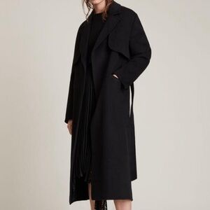 ALLSAINTS Bree Coat Black